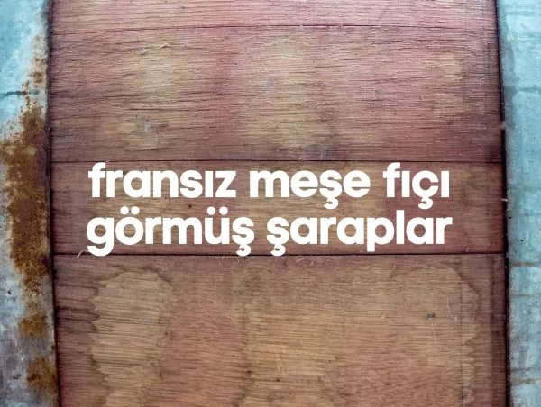 Fransız Meşe Fıçısı Görmüş Şaraplar